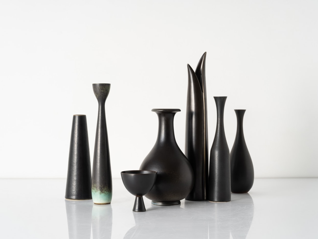 Carl-Harry St&aring;lhane, Hunnar Nylund and Stig Lindberg