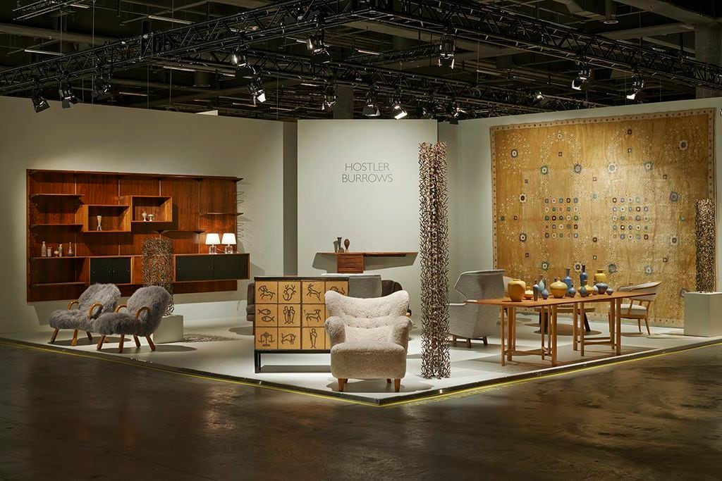 Hostler Burrows, Installation View, Booth G13, Design Miami / Basel, 2014&nbsp;