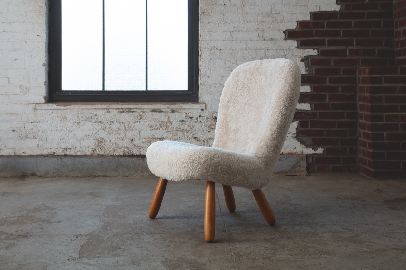 PHILIP ARCTANDER (Danish, 1916-1994), &ldquo;Mussel&rdquo; Lounge Chair, ca. 1940