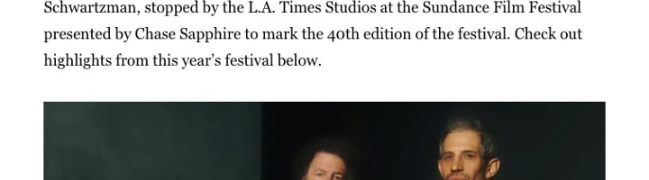 Sundance 2024: Will Ferrell, Kristen Stewart, Lionel Richie and more in L.A. Times Studios