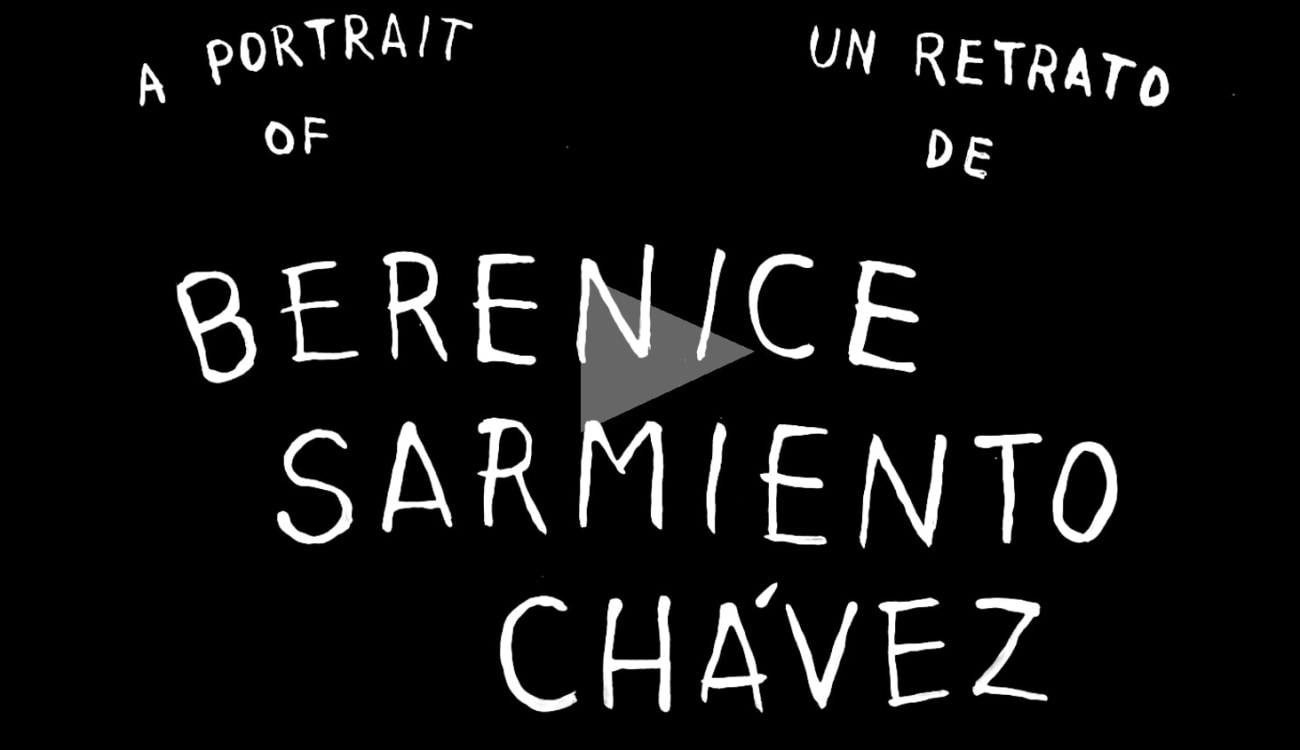 HUGO CROSTHWAITE: A PORTRAIT OF BERENICE SARMIENTO CHAVEZ