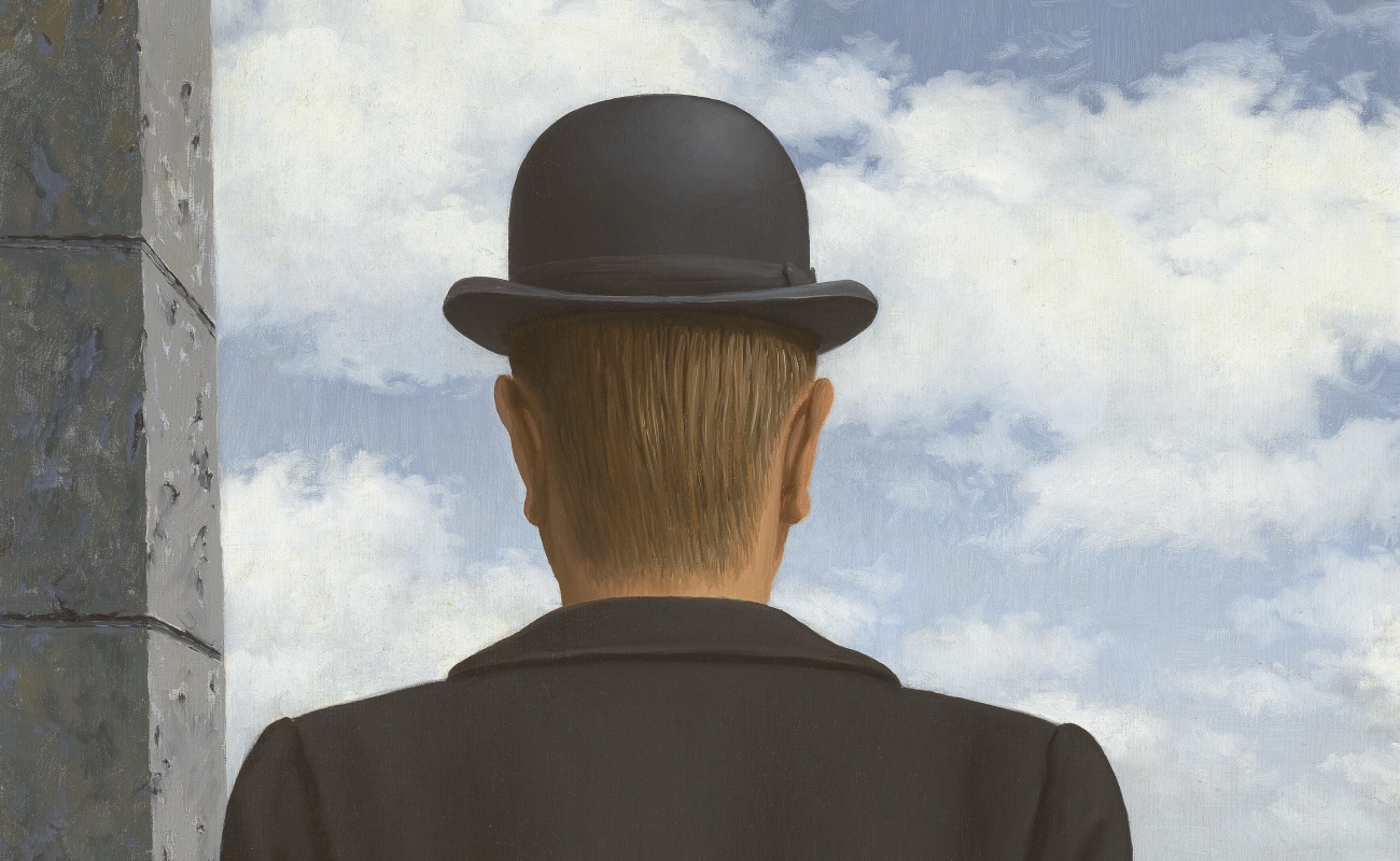 Magritte, L'ami intime - Cropped Image