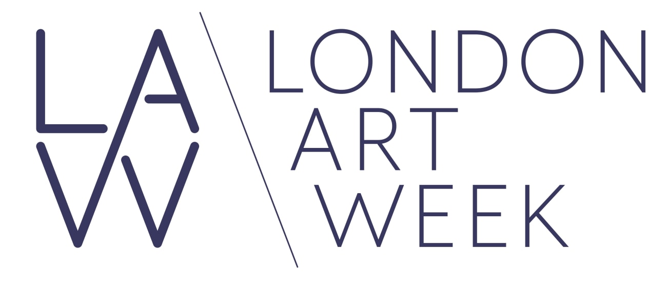 Logo for LAW London Art Week