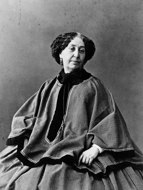 The Watercolors of George Sand (she/her/hers) 1804-1876