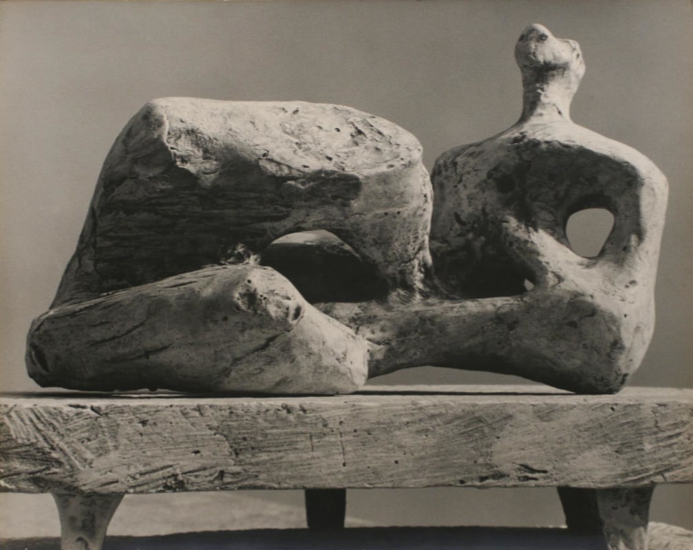 Henry Moore -
Definitive Maquette for Unesco, 1956 | Frieze Masters 2017 | Bruce Silverstein Gallery