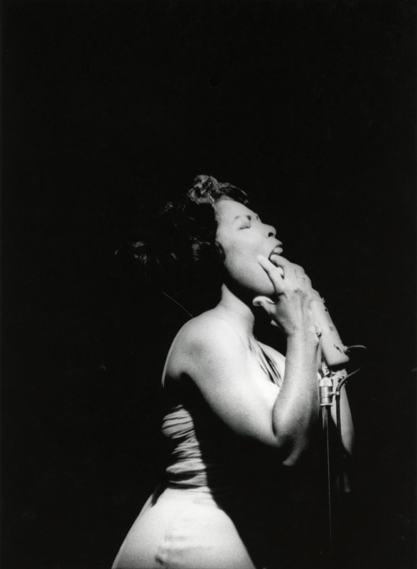 Adger Cowans ; Gloria Lynne, Newport Jazz, 1961 ; Bruce Silverstein Gallery