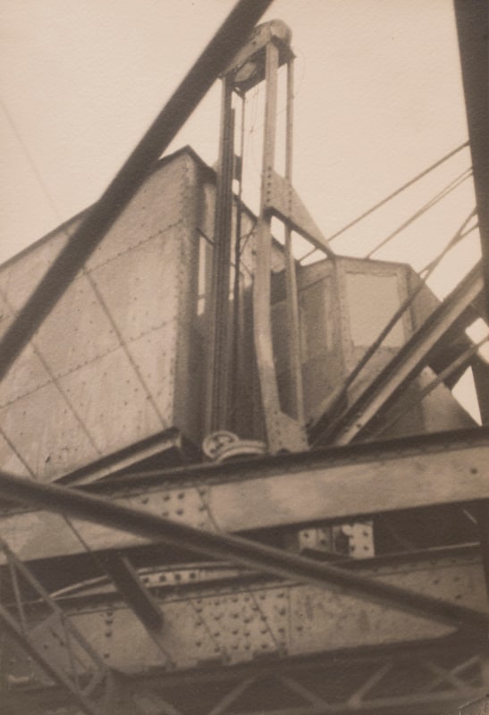 Germaine Krull - Untitled (Abstract Industrial Building), 1925 | Art Basel 2020 | Bruce Silverstein Gallery