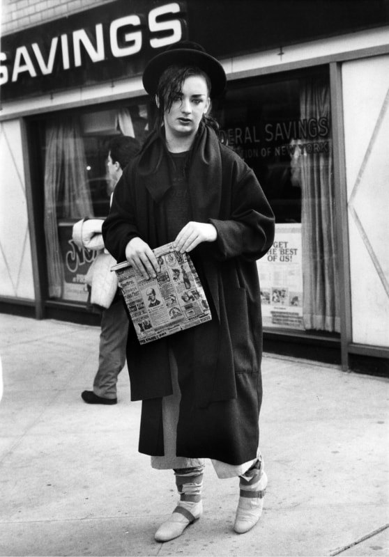 Bill Cunningham (1929-2016), Boy George, c. 1980s