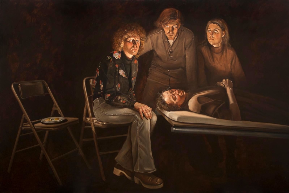 Alfred Leslie -
A Death in the Family, 1976 | Frieze New York 2017 | Bruce Silverstein Gallery
