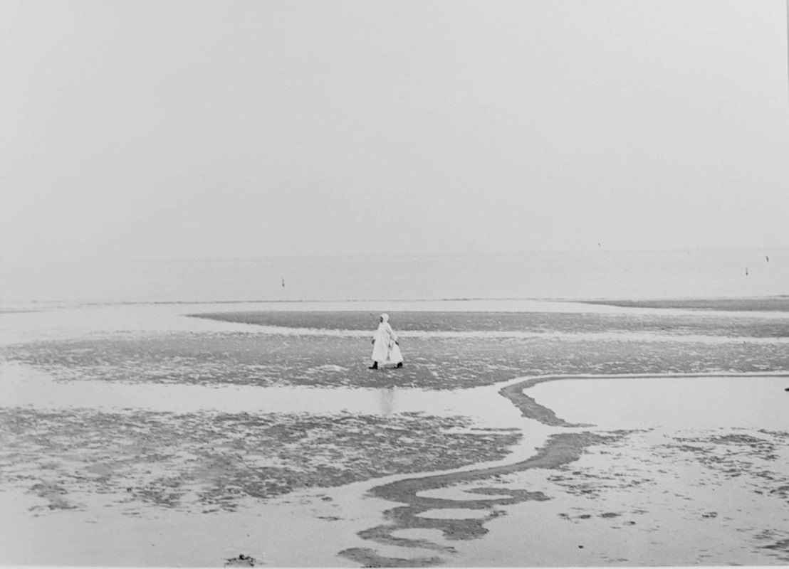 Beach Walk, Westport, CT, 1975, Gelatin silver print