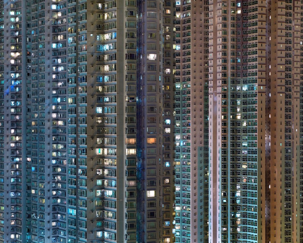 Michael Wolf - Night #22, 2004 | Art Basel 2020 | Bruce Silverstein Gallery