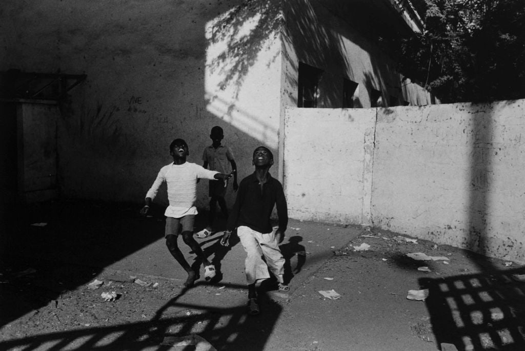 Louis Draper, Soccer Game, Dakar, Senegal, 1978