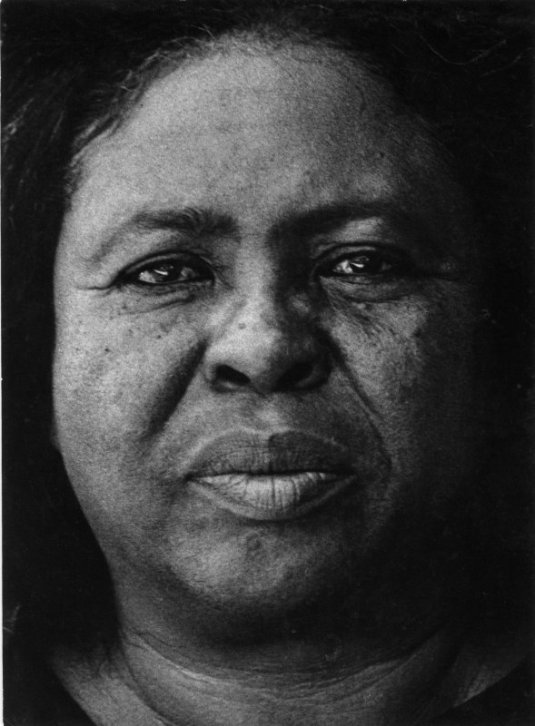 Louis Draper ; Fannie Lou Hamer, Mississippi, 1971 Gelatin silver print, printed c. 1971 ; Bruce Silverstein Gallery