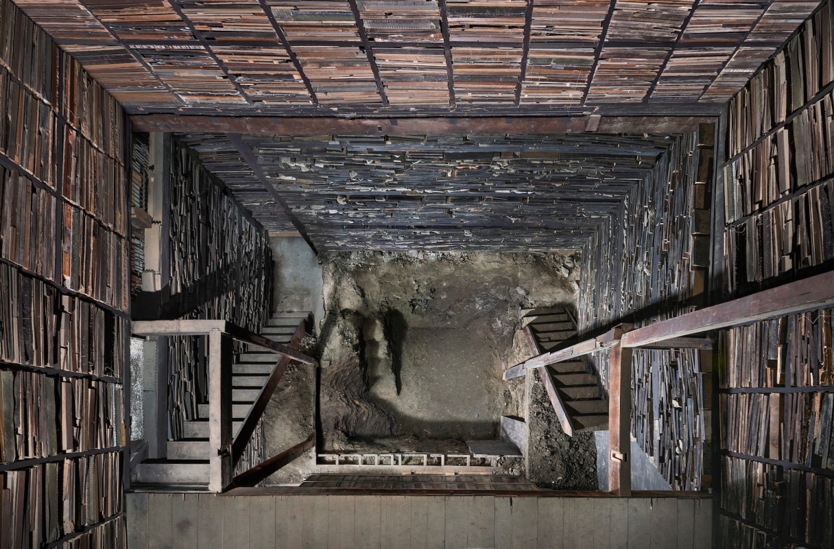 Marjan Teeuwen - Destroyed House Kyoto 1, 2020 | Art Basel 2020 | Bruce Silverstein Gallery