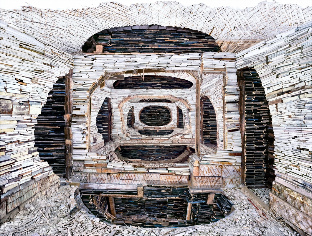 Marjan Teeuwen - Destroyed House Krasnoyarsk, 2010 | The Armory 2020 | Bruce Silverstein Gallery
