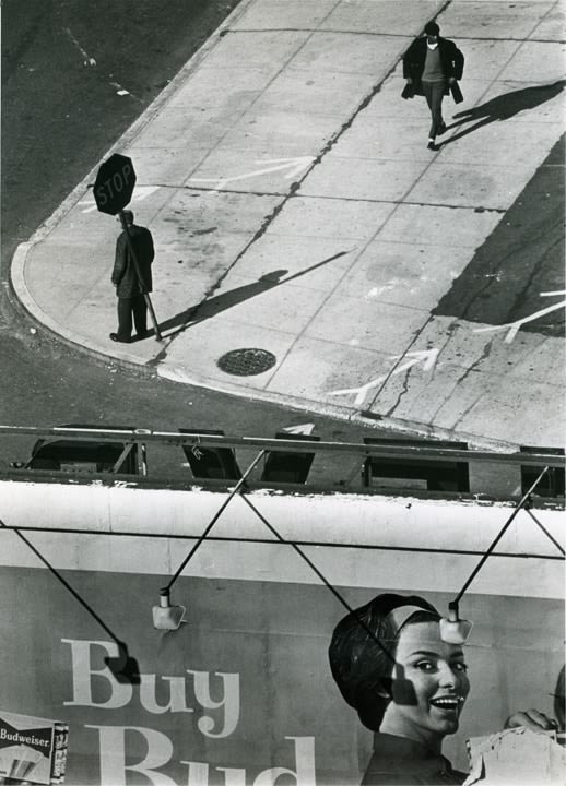 André Kertész, Buy Bud (Billboard), 1962 , 