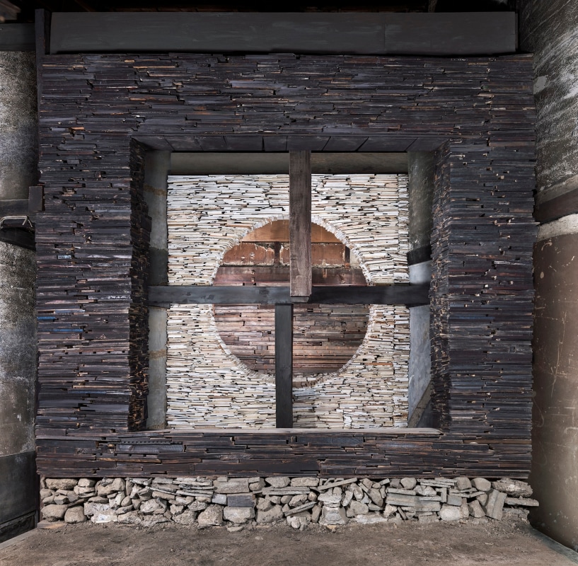 Marjan Teeuwen - Destroyed House Kyoto 4, 2020 | Art Basel 2020 | Bruce Silverstein Gallery