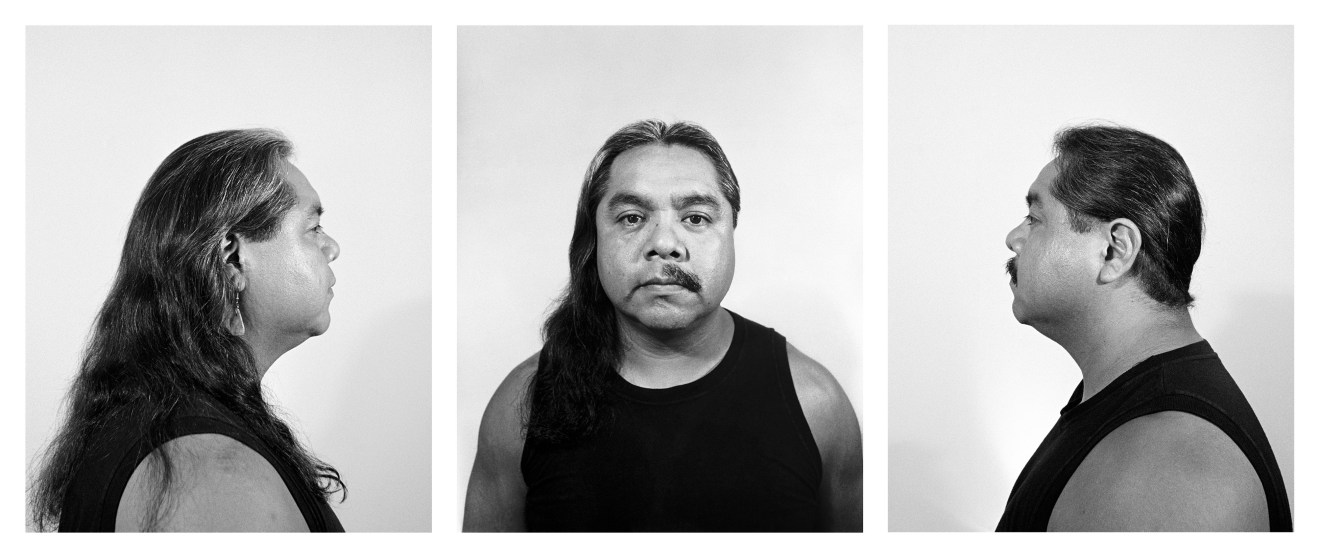 Half Indian/Half Mexican, 1991, Silver gelatin print