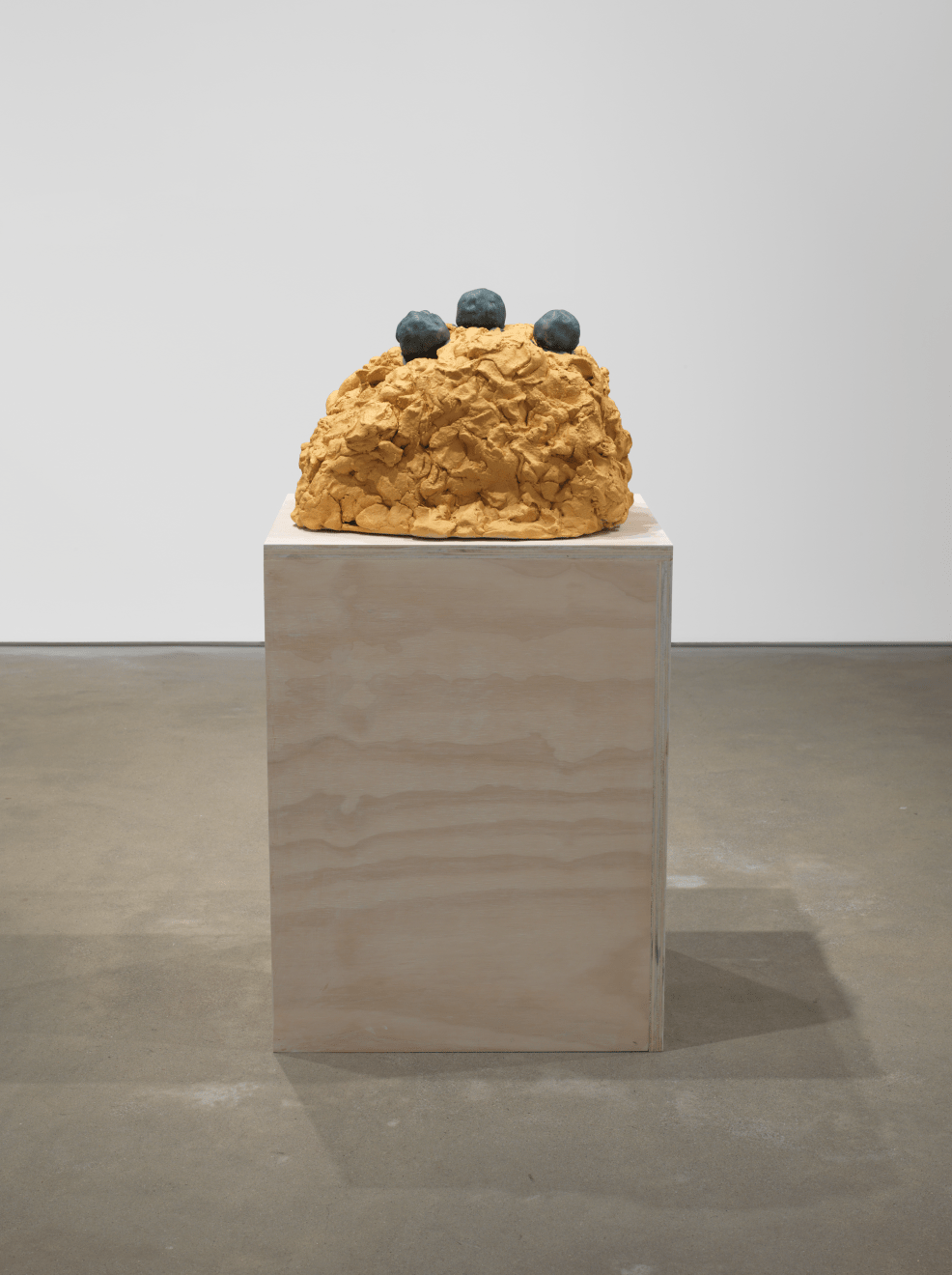 Patrick Strzelec, Untitled, Glazed ceramic on wood construction