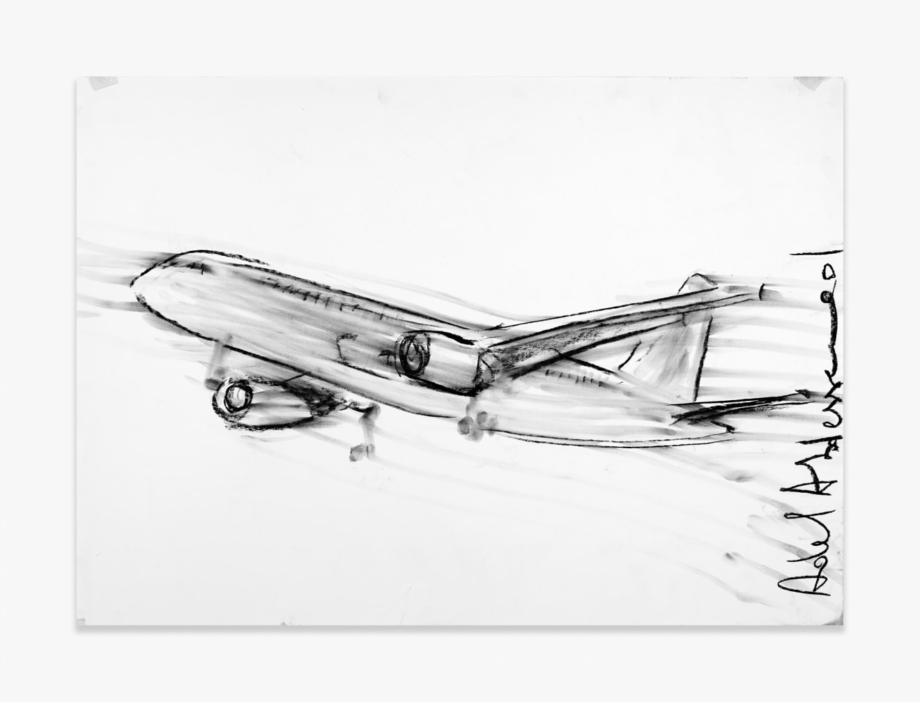 Adel Abdessemed Plane, 2015