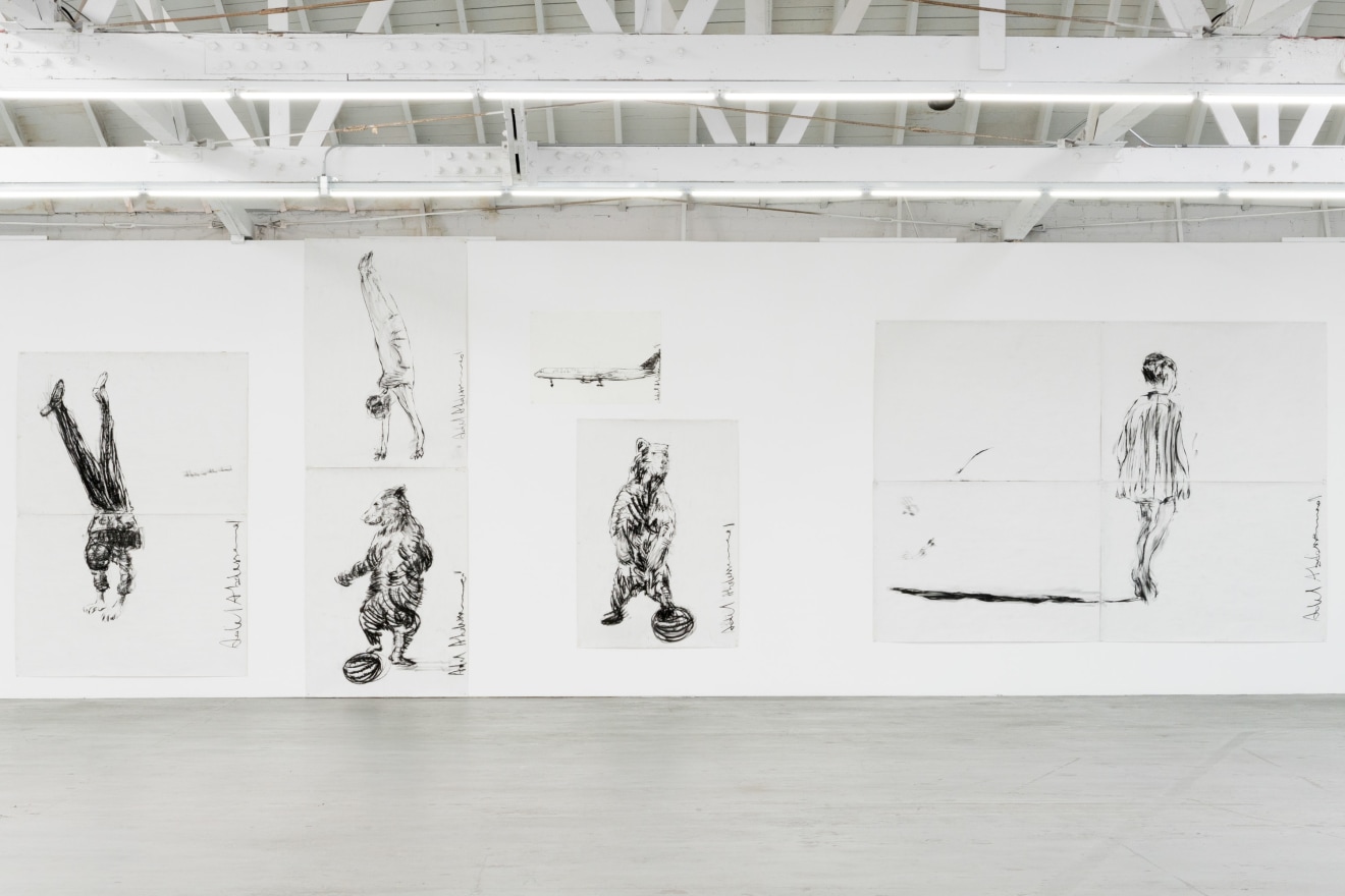 Installation view of Adel Abdessemed: From Here to Eternity, Los Angeles, Venus Over Los Angeles, 2015