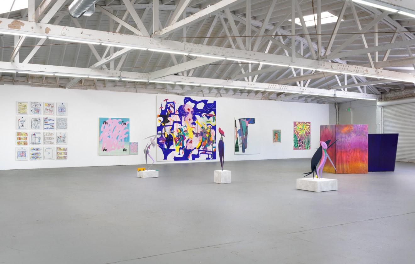 Installation view of Fort Greene, Los Angeles, Venus Over Los Angeles, 2016