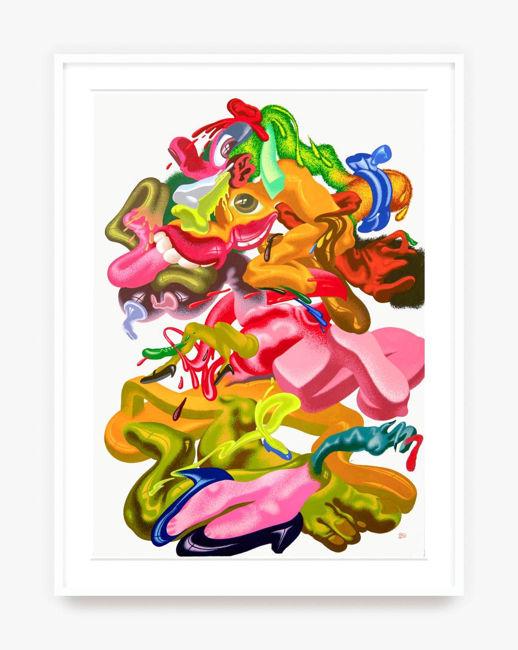 Peter Saul, Exquisite Corpse, 1980