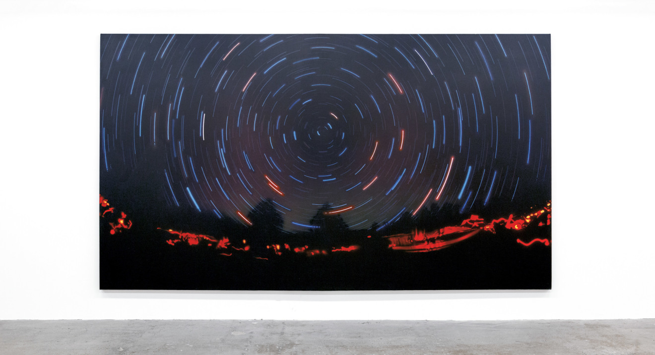 Installation view of Jack Goldstein, New York, Venus Over Manhattan, 2017