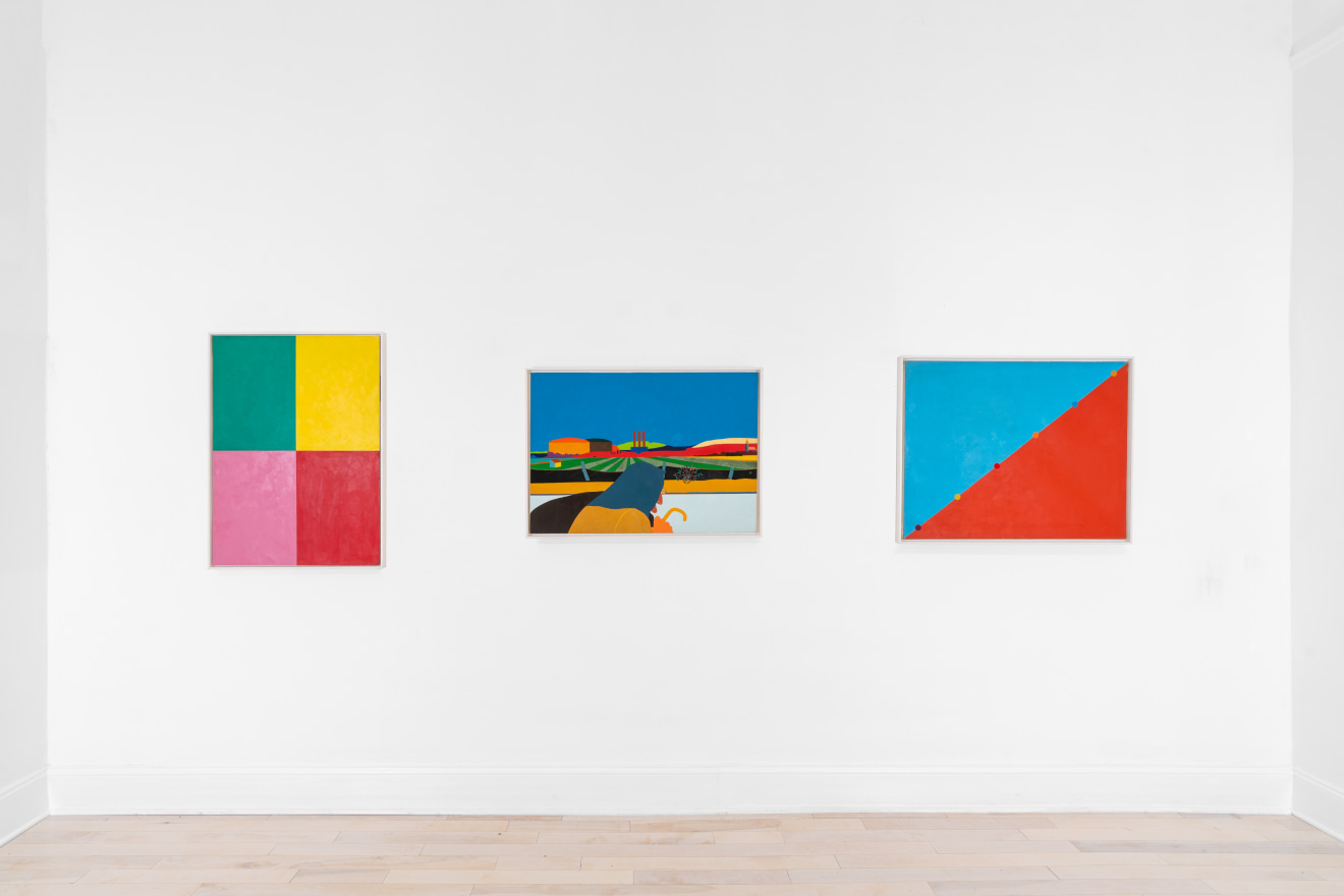 Installation view of Emanuel Proweller Surface Sensible at Venus Over Manhattan New York