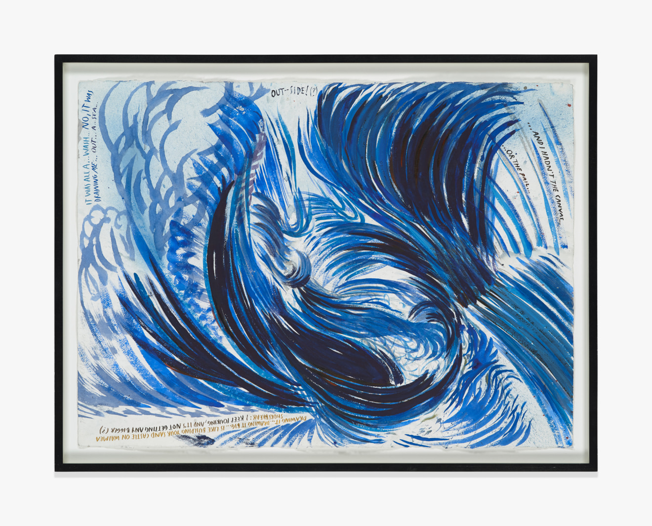 Raymond Pettibon No Title (Drawing it... drawing&hellip;)