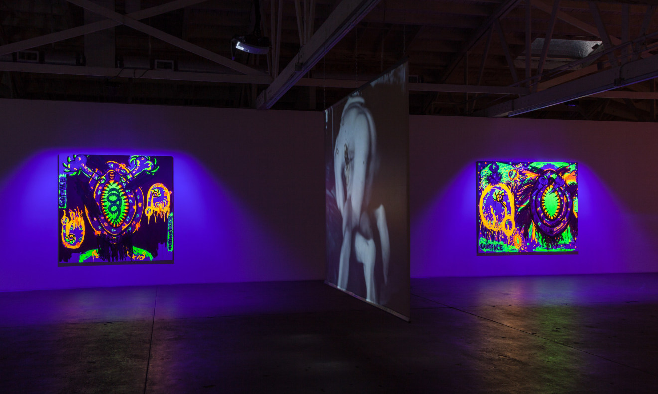 Installation view of CUNT, Los Angeles, Venus Over Los Angeles, 2017