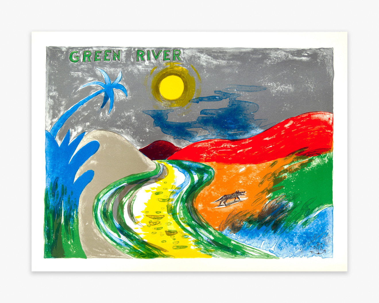 H.C. Westermann Six Lithographs &ndash; Green River, 1972