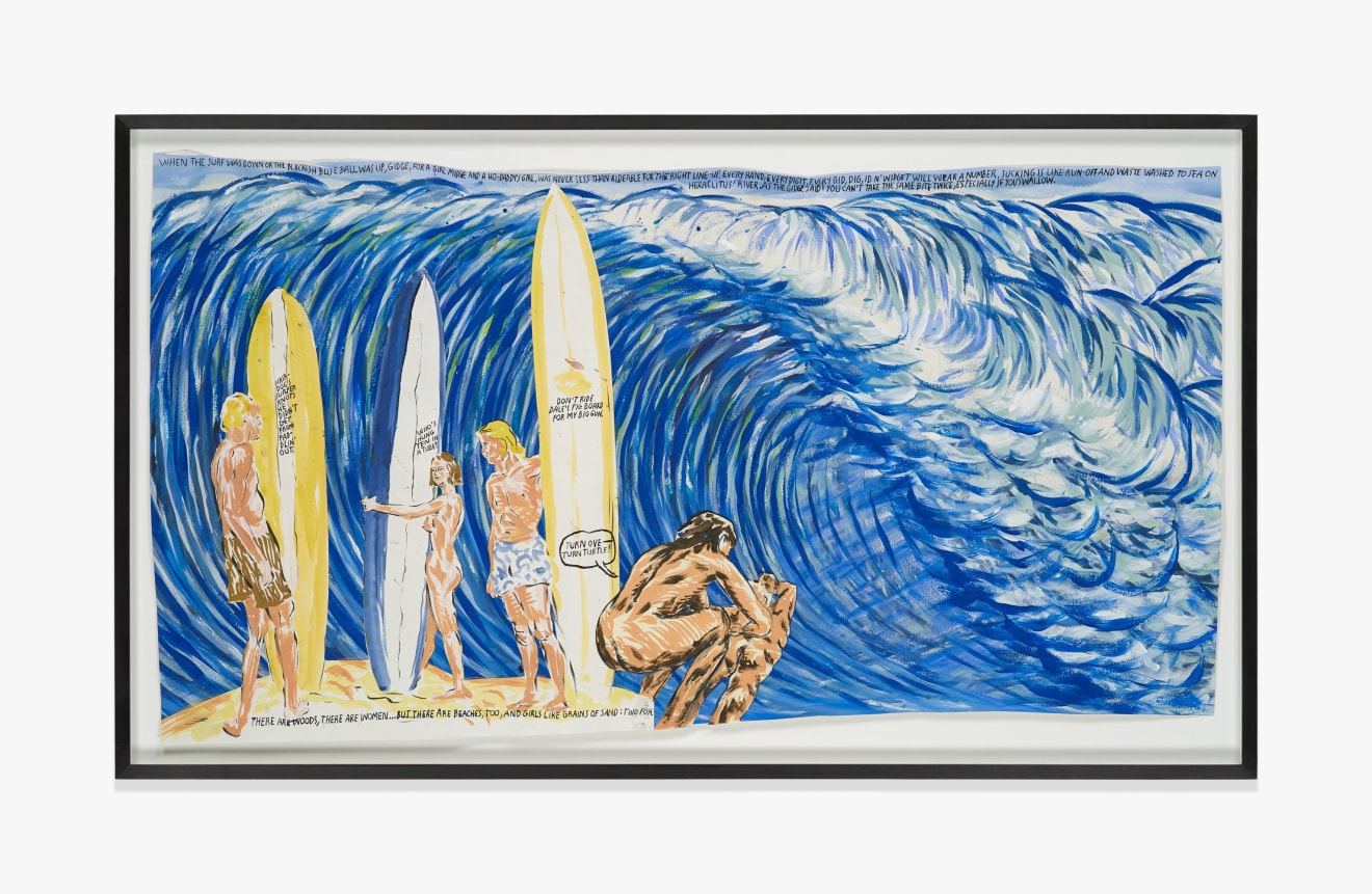 Raymond Pettibon No Title (When the surf&hellip;)