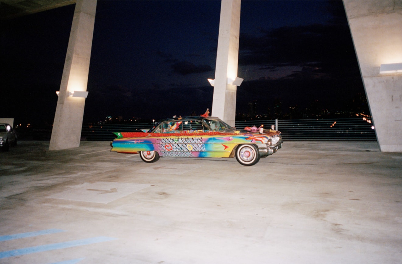 Piston Head Kenny Scharf Suprema Ultima Deluxa Van Chrome Cadillac