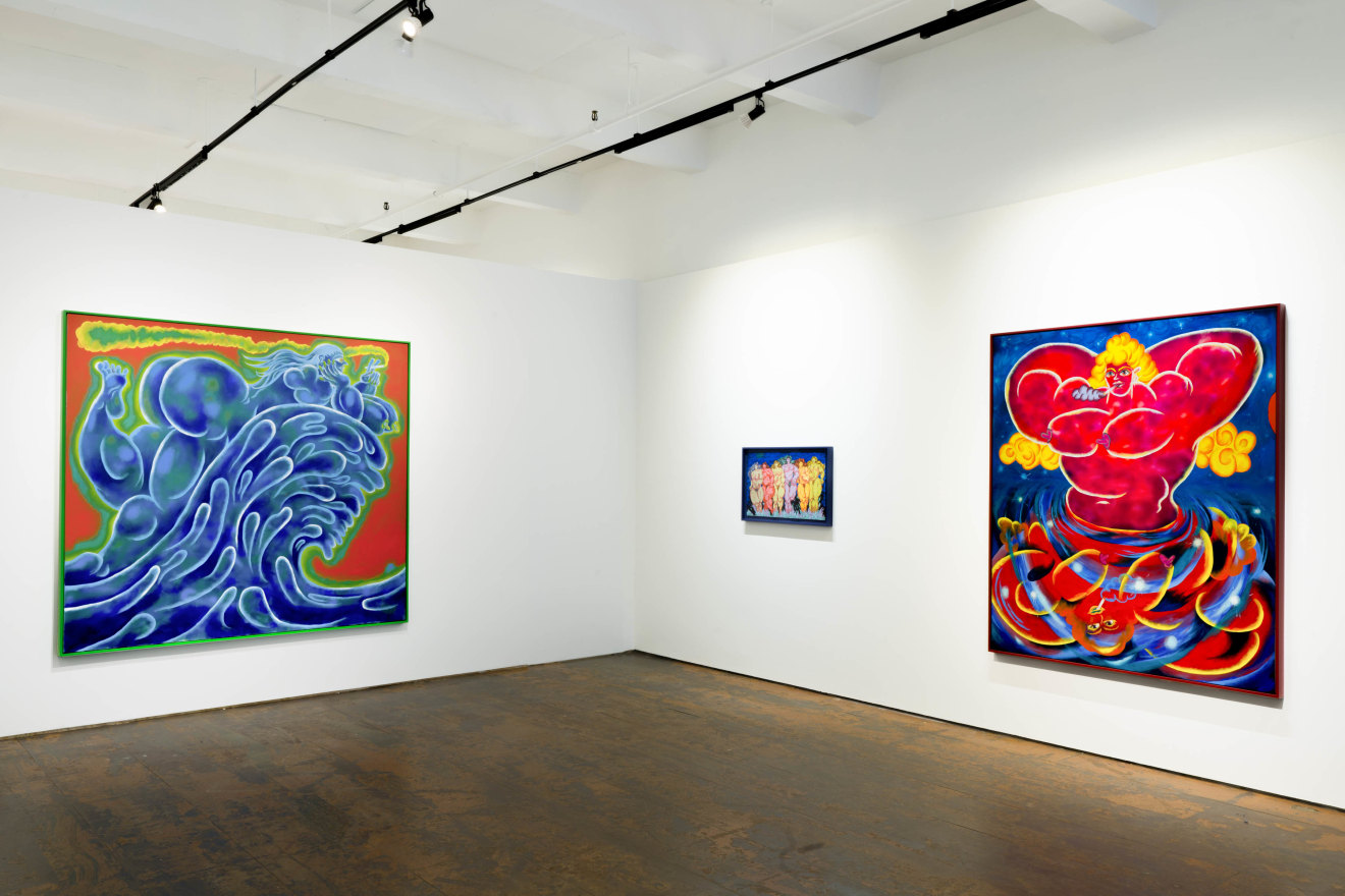 Installation view of Ana Benaroya: Swept Away at Venus Over Manhattan, New York