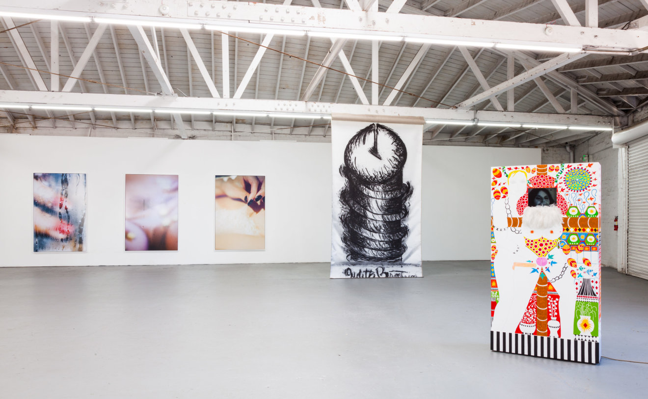 Installation view of CUNT, Los Angeles, Venus Over Los Angeles, 2017