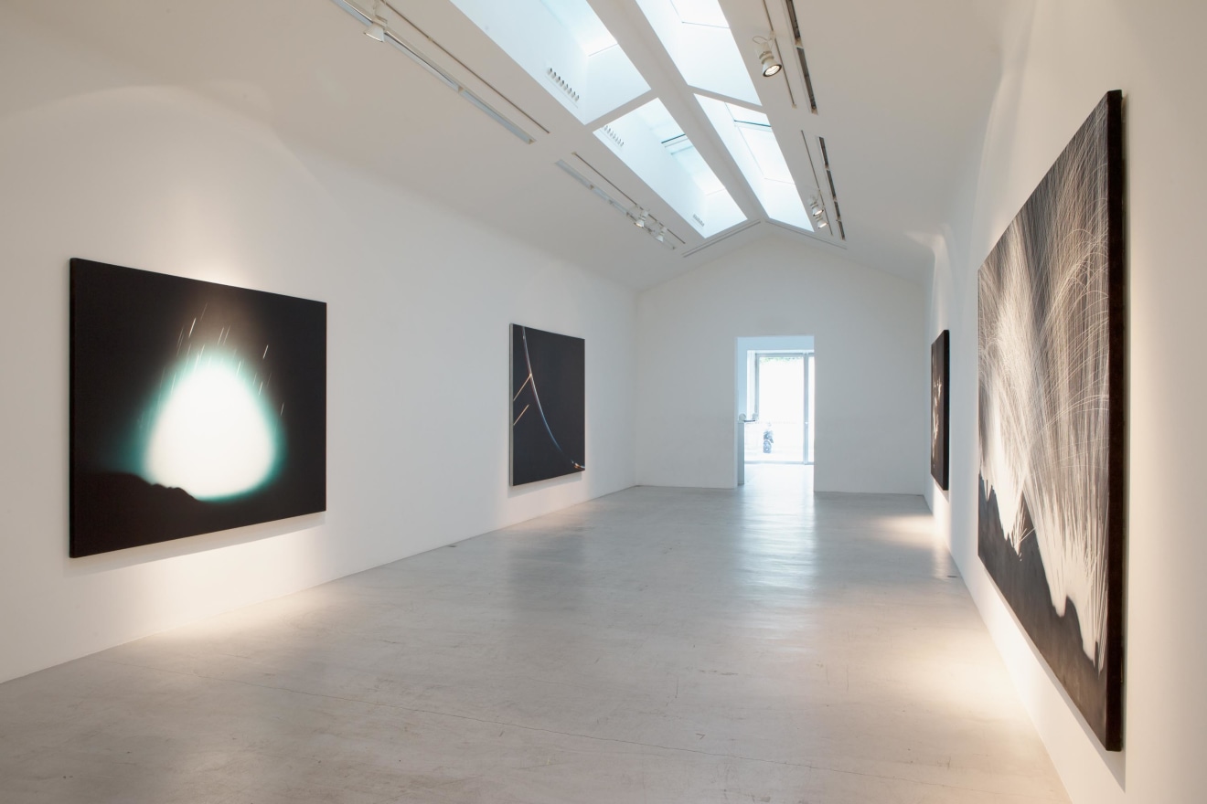 Installation view of O&ugrave; est Jack Goldstein?, curated by Adam Lindemann, Galerie Perrotin, Paris, 2013