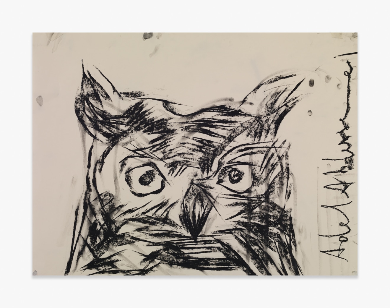 Adel Abdessemed Owl, 2015