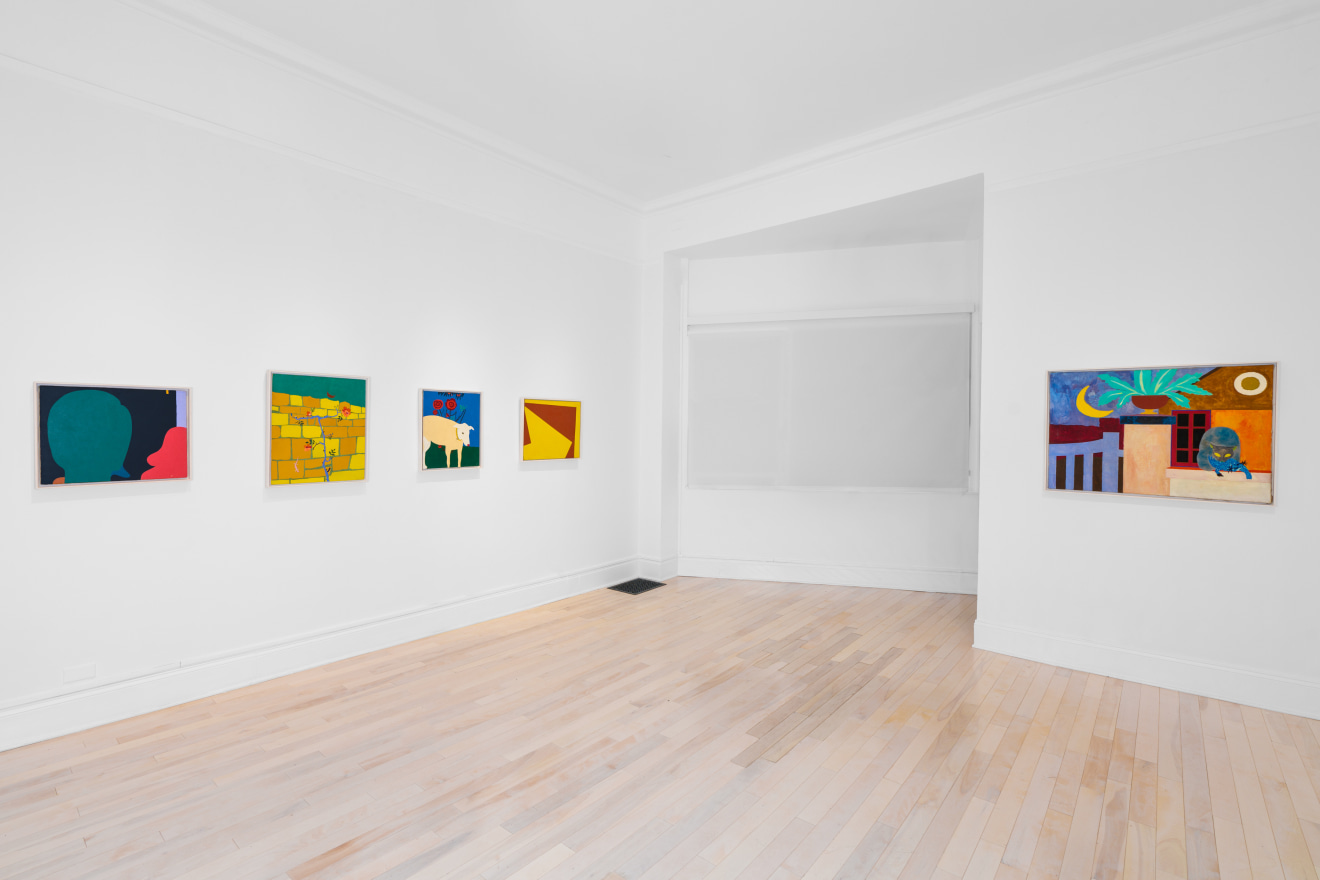 Installation view of Emanuel Proweller Surface Sensible at Venus Over Manhattan New York