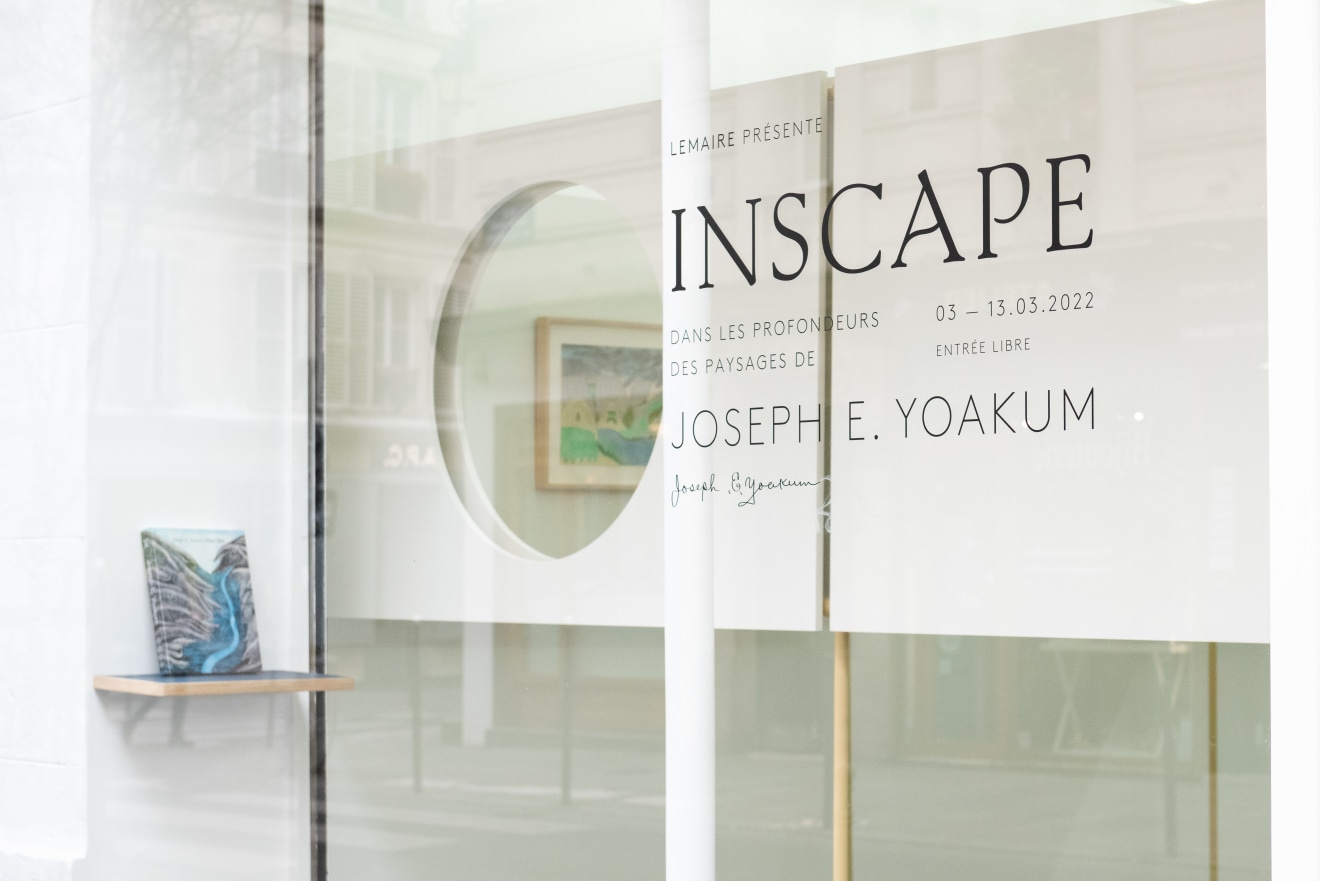 Installation view of Inscape: In the Depths of Joseph E. Yoakum&#039;s Landscapes. Photo courtesy of Lemaire.&nbsp;