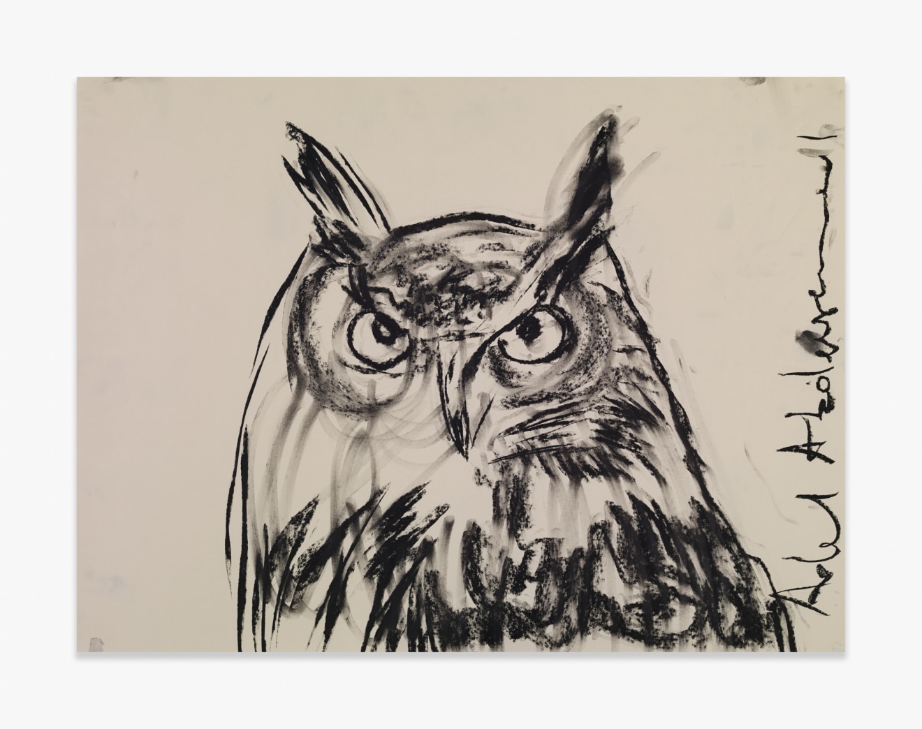 Adel Abdessemed Owl, 2015