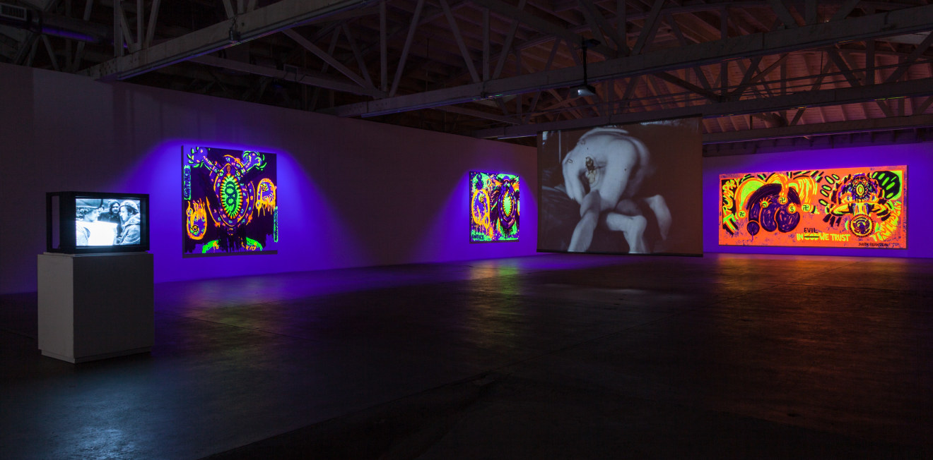 Installation view of CUNT, Los Angeles, Venus Over Los Angeles, 2017