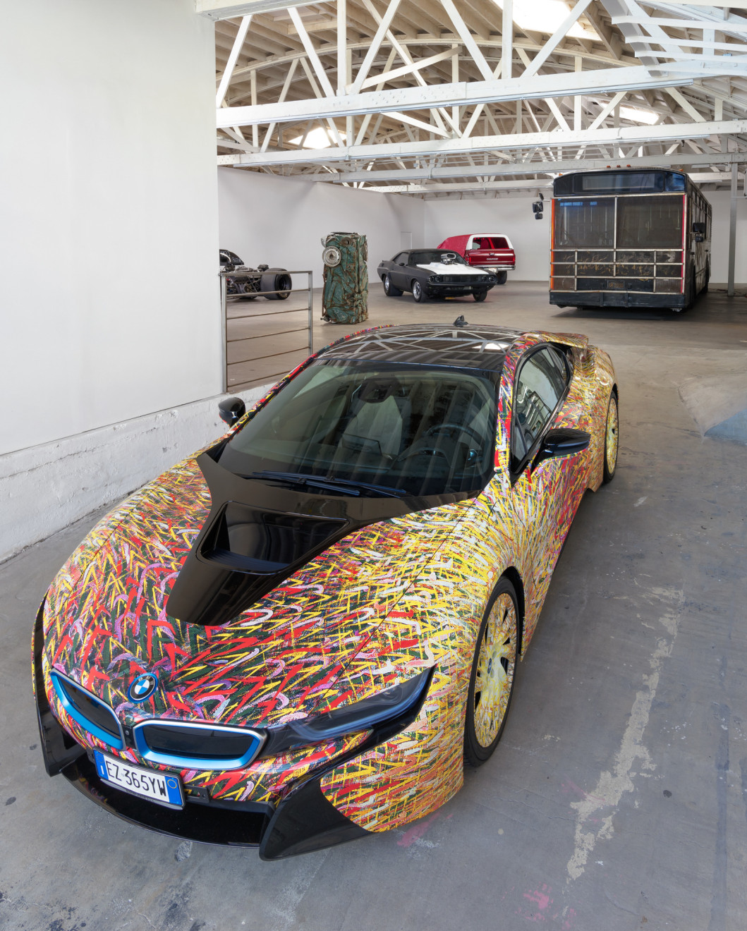 Installation view of Piston Head II, Los Angeles, Venus Over Los Angeles, 2016