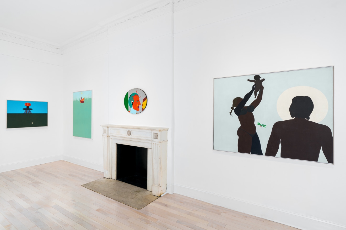 Installation view of Emanuel Proweller Surface Sensible at Venus Over Manhattan New York