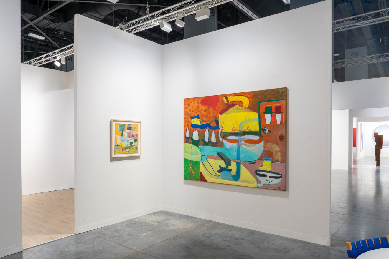 Installation view of Venus Over Manhattan booth at Art Basel Miami Beach 2021