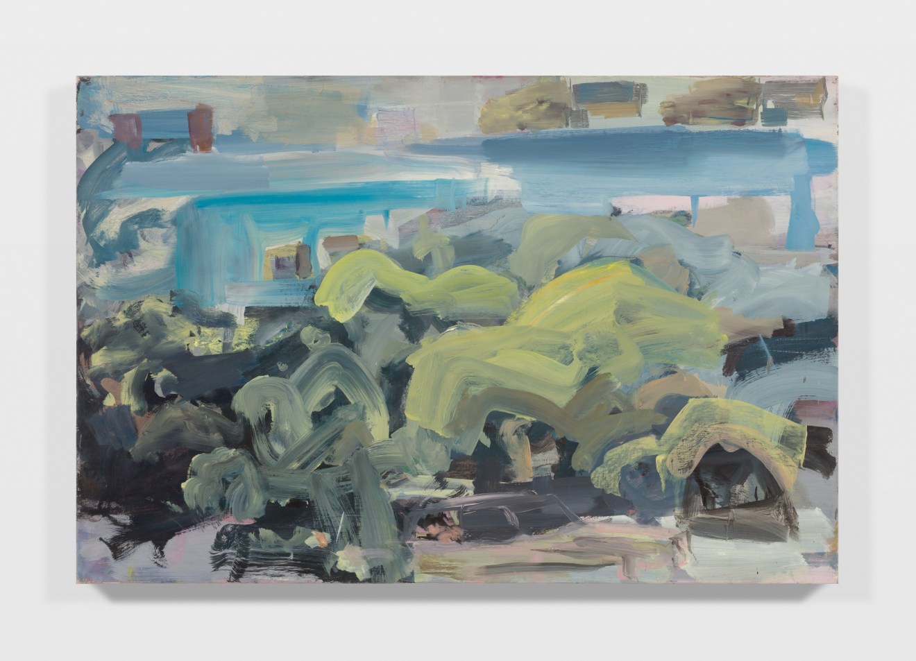 David Deutsch, Untitled, 2008, Oil on linen. 30 x 45 in (76.2 x 114.3 cm) Galerie Eva Presenhuber