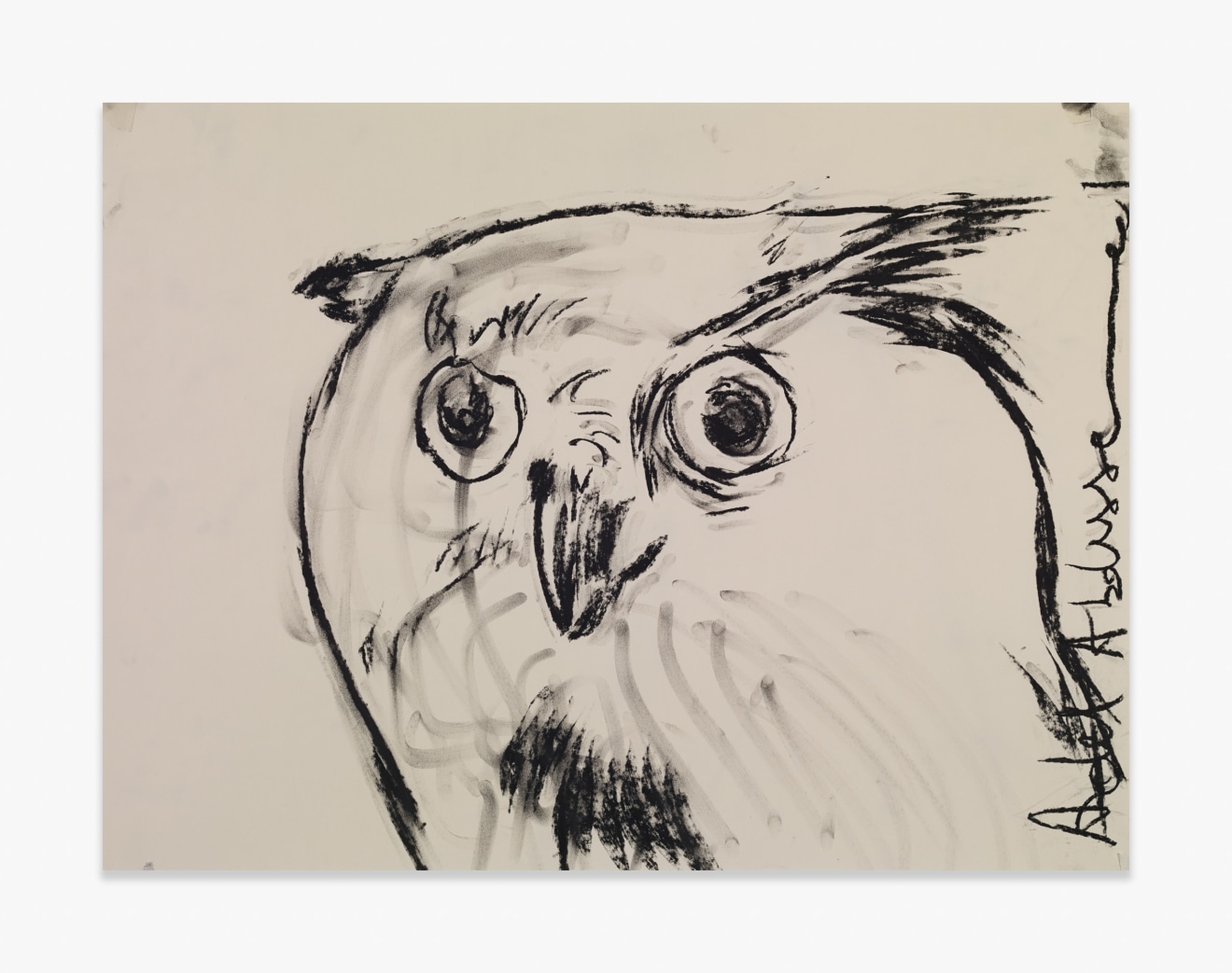 Adel Abdessemed Owl, 2015