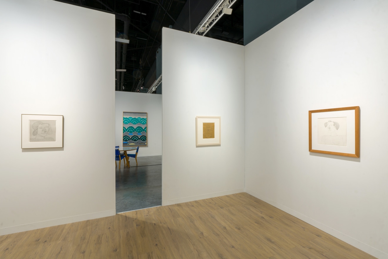 Installation view of Venus Over Manhattan booth at Art Basel Miami Beach 2021