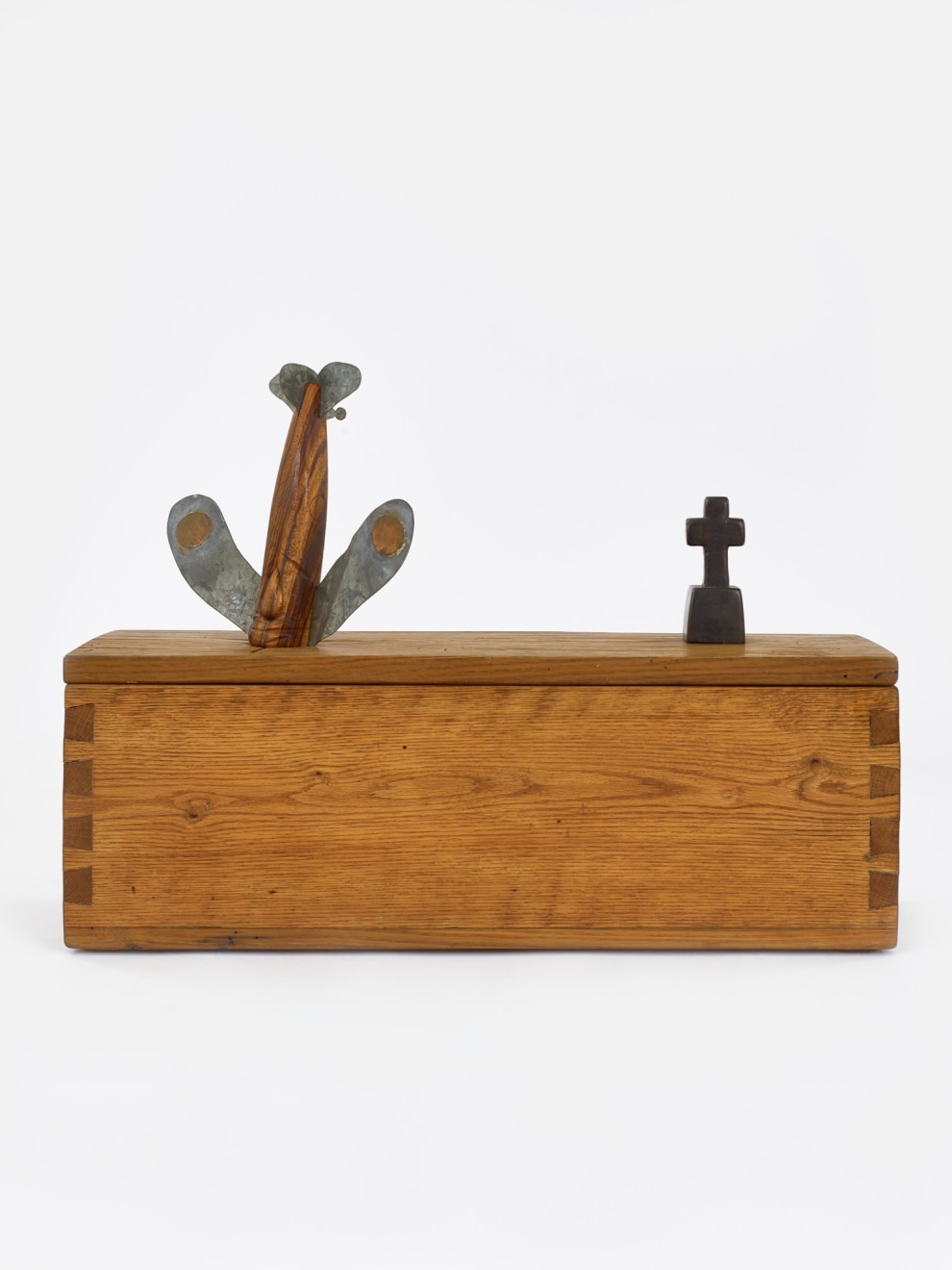 H.C. Westermann Untitled (&ldquo;Walnut Death Ship in a Chestnut Box&rdquo;), 1974