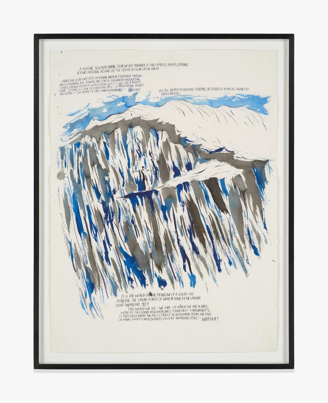 Raymond Pettibon No Title (A nature you&hellip;)